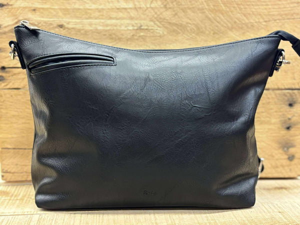 SAC À BANDOULIÈRE S-Q "CALLIE" BLACK