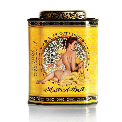 BAIN THÉRAPEUTIQUE BAREFOOT "100% NATURAL MUSTARD" 450G