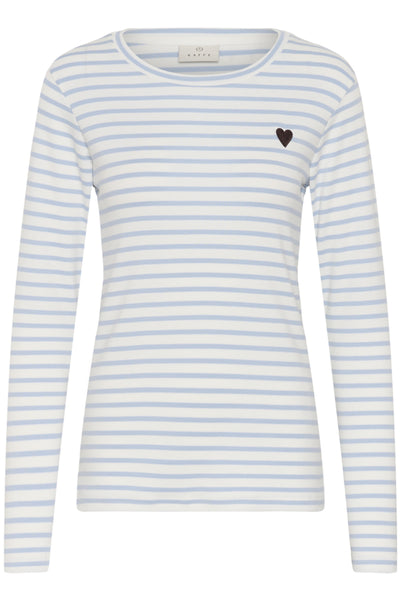 CHANDAIL KAFFE "LIDDY"CHALK/BLUE