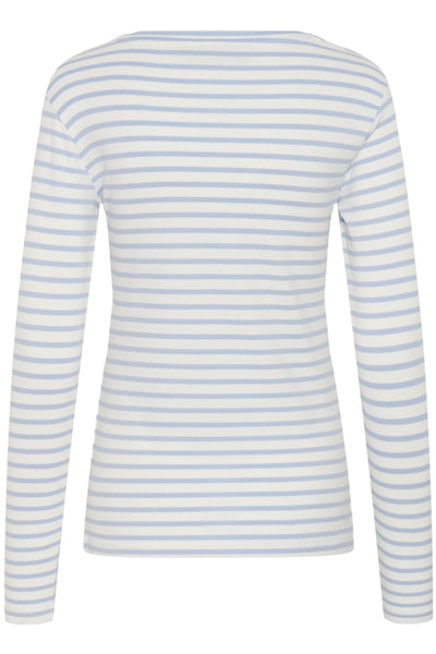 CHANDAIL KAFFE "LIDDY"CHALK/BLUE