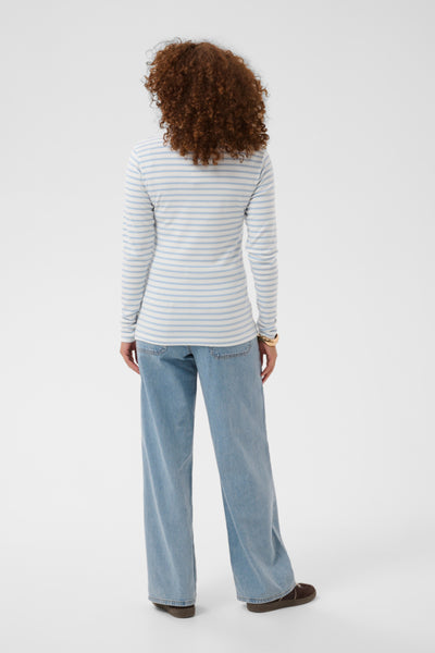 CHANDAIL KAFFE "LIDDY"CHALK/BLUE
