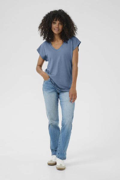 T-SHIRT KAFFE "LISE" BERING SEA