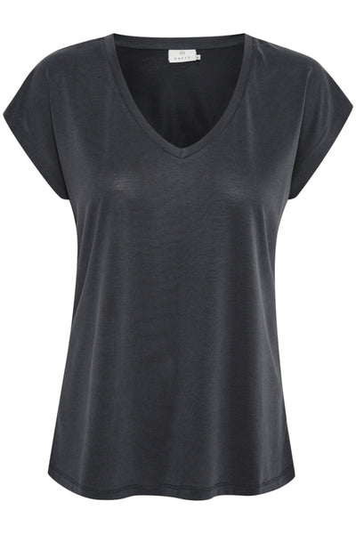 CHANDAIL KAFFE "LISE" WASHED BLACK