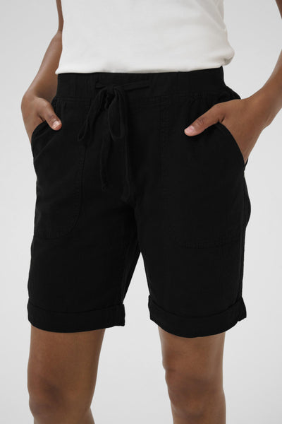 SHORT KAFFE "NAYA" BLACK DEEP