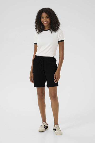 SHORT KAFFE "NAYA" BLACK DEEP