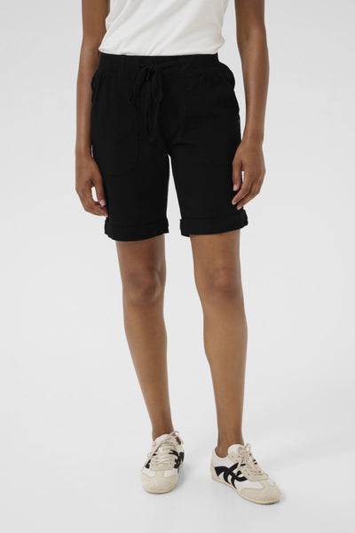 SHORT KAFFE "NAYA" BLACK DEEP