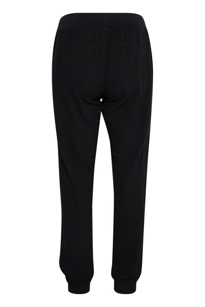 PANTALON KAFFE "NAYA" BLACK DEEP