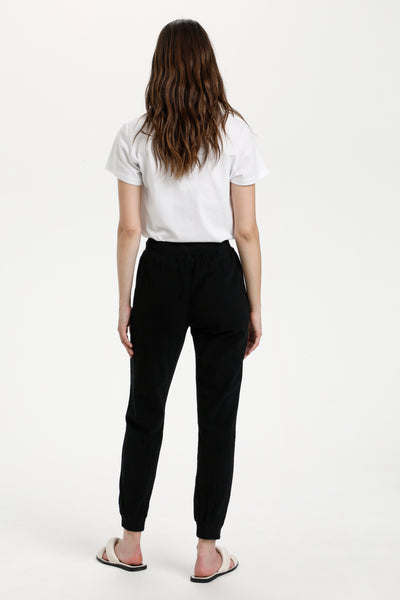 PANTALON KAFFE "NAYA" BLACK DEEP