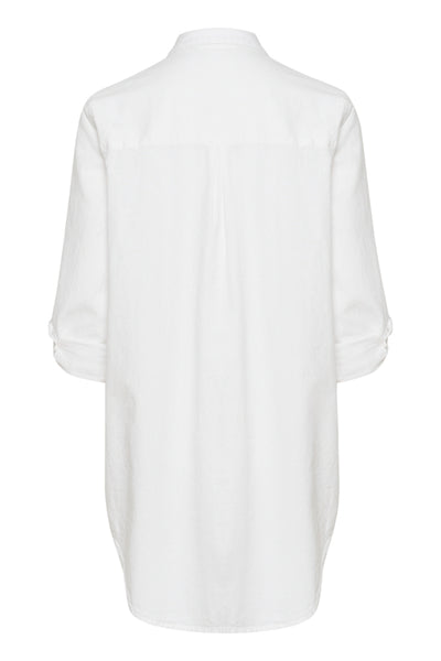 CHEMISE KAFFE "NAYA TUNIQUE" CHALK