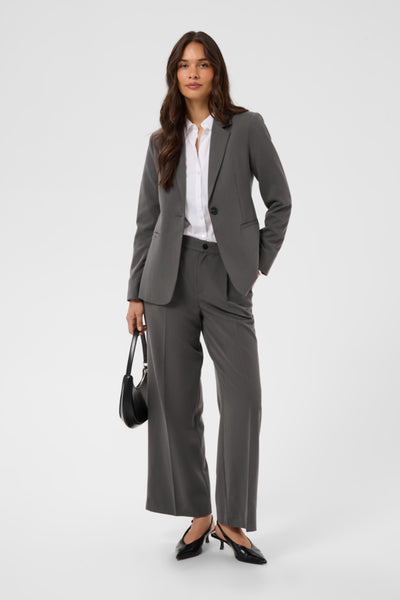VESTON KAFFE "SAKURA" DARK GREY MELANGE