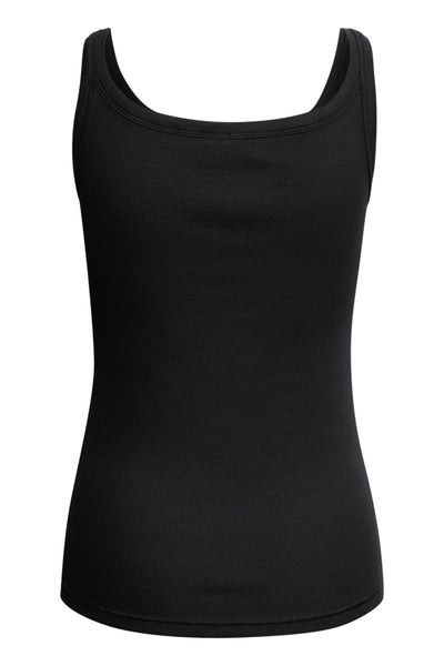 CAMISOLE KAFFE "CARNA TOP" BLACK DEEP