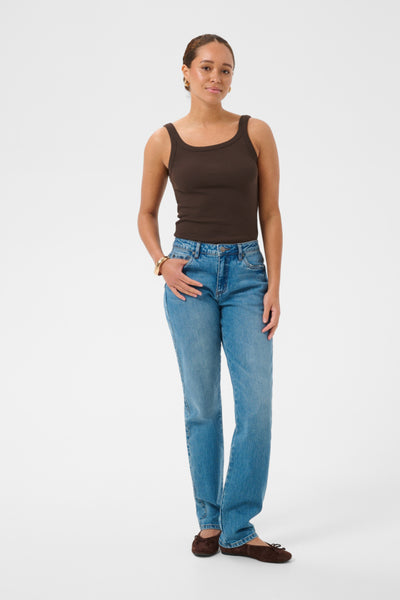 CAMISOLE  KAFFE "CARNA TOP" COFFEE BEAN