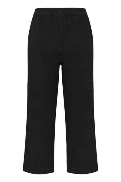 PANTALON KAFFE "NAYA CULOTTE" BLACK DEEP