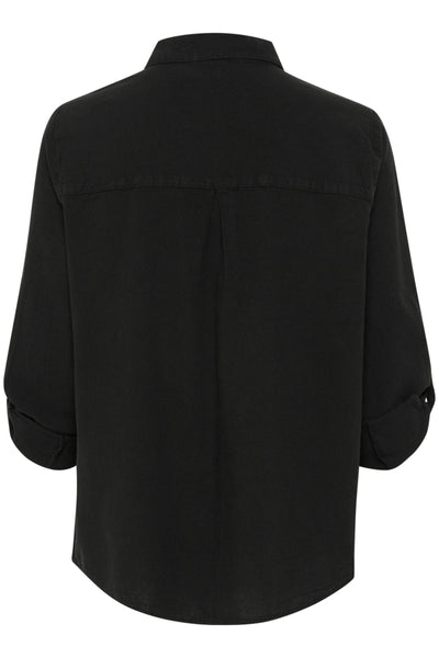 CHEMISE KAFFE "NAYA" BLACK DEEP