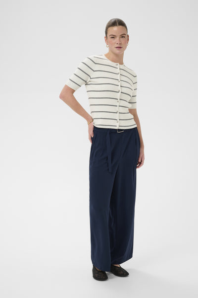 CARDIGAN KAFFE "MORITA" TURTLEDOVE/BLACK