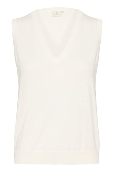 CAMISOLE KAFFE "LIZZA" CHALK