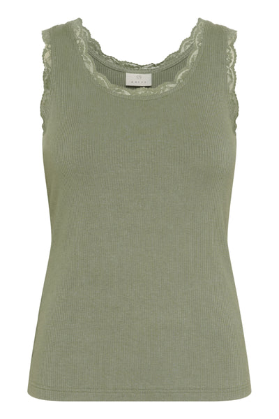 CAMISOLE KAFFE "OMI" SEA SPRAY