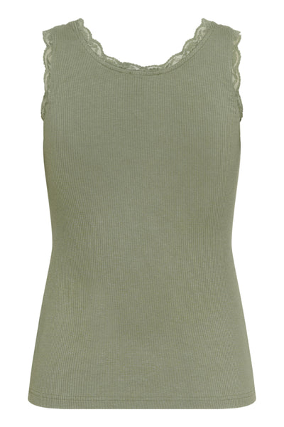 CAMISOLE KAFFE "OMI" SEA SPRAY