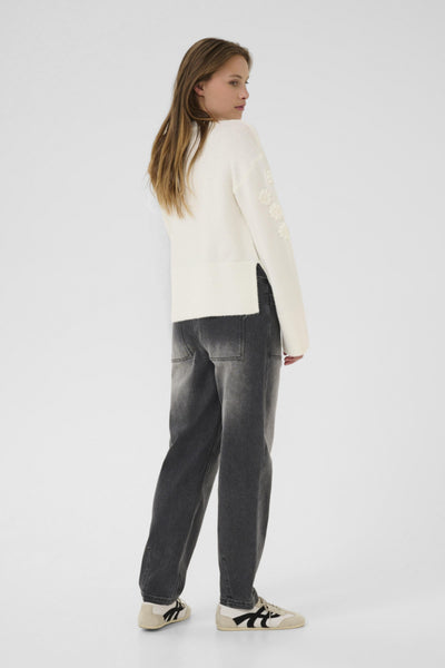 CHANDAIL KAFFE "MASJA" CHALK