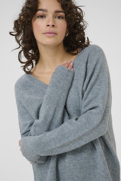 CHANDAIL TRICOT KAFFE "NIEL" WINDWARD BLUE