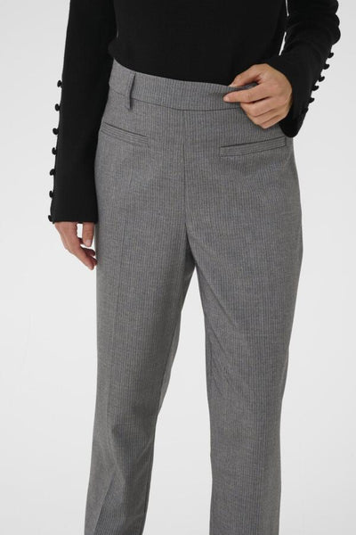 PANTALON KAFFE "ELLIE" GREY MELANGE