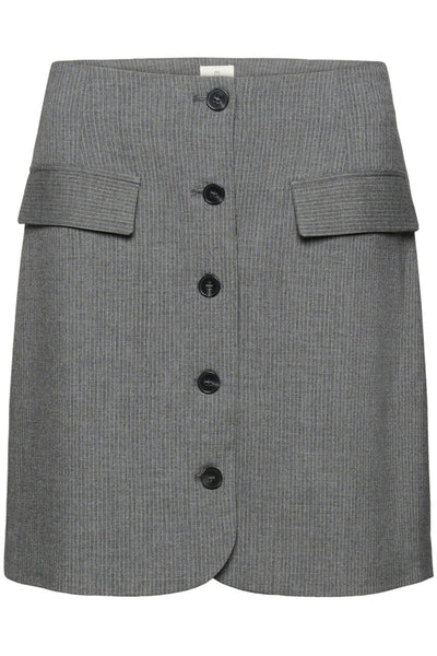 JUPE KAFFE "ELLIE" GREY MELANGE