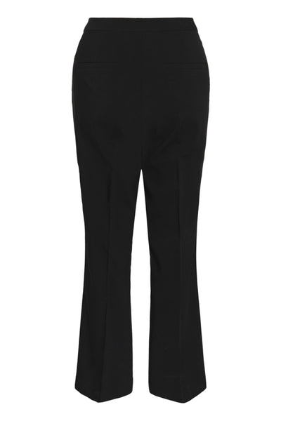 PANTALON KAFFE "HELLA FLARED" BLACK DEEP