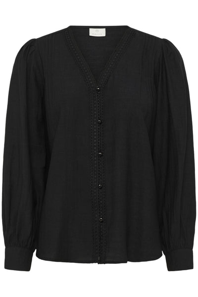 BLOUSE KAFFE "MIRABEL" BLACK