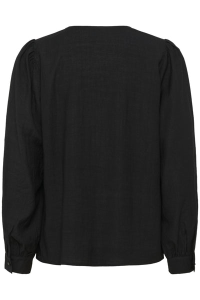 BLOUSE KAFFE "MIRABEL" BLACK