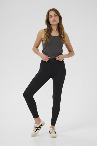 LEGGINGS KAFFE "ARINA" BLACK