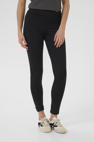 LEGGINGS KAFFE "ARINA" BLACK