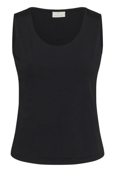 CAMISOLE KAFFE "ARINA TOP" BLACK DEEP