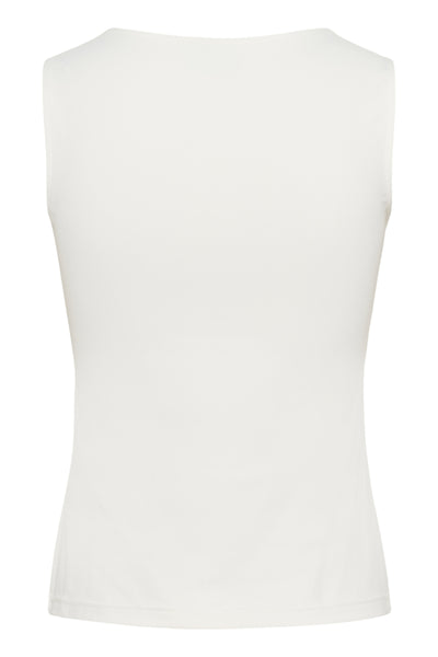 CAMISOLE KAFFE "ARINA TOP" CHALK