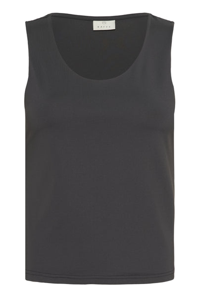 CAMISOLE KAFFE "ARINA TOP" BLACK OYSTER