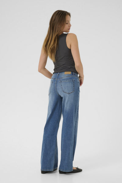 CAMISOLE KAFFE "ARINA TOP" BLACK OYSTER