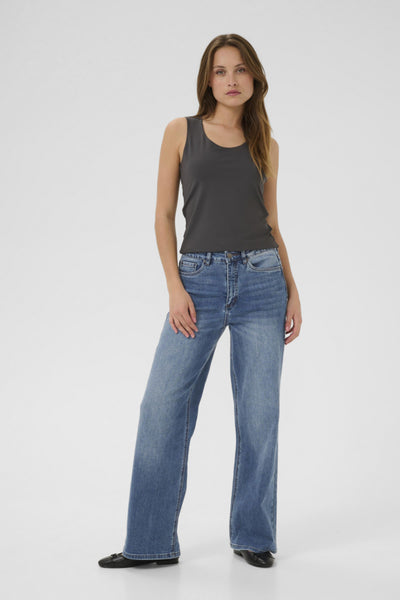JEANS KAFFE "MEADOW" MEDIUM BLUE