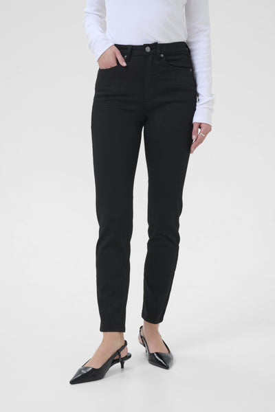 JEANS KAFFE "WILLOW" BLACK DEEP