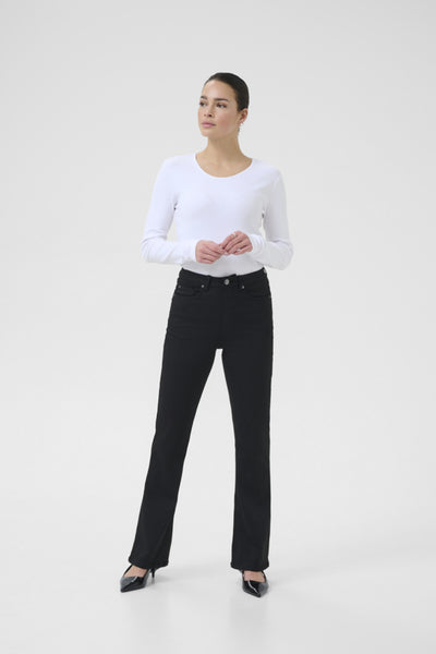 JEANS KAFFE "FOREST" BLACK DEEP