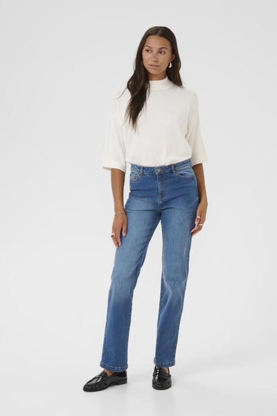 JEANS KAFFE "MARIS" MEDIUM BLUE