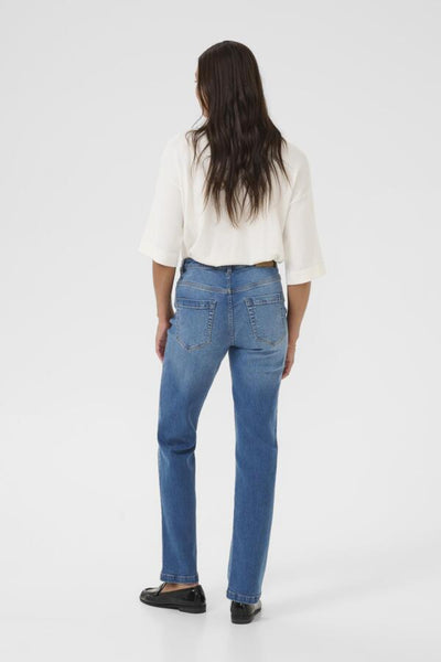 JEANS KAFFE "MARIS" MEDIUM BLUE