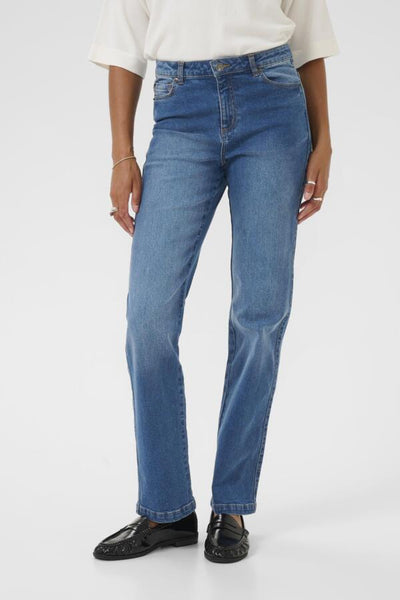 JEANS KAFFE "MARIS" MEDIUM BLUE