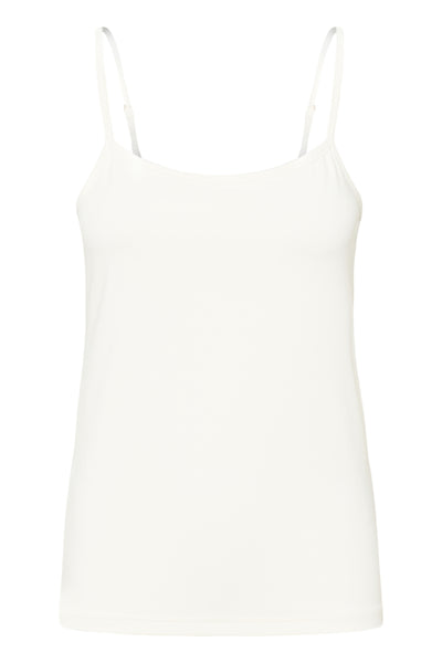 CAMISOLE KAFFE "ARINA" CHALK