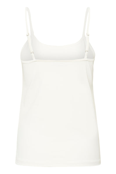 CAMISOLE KAFFE "ARINA" CHALK
