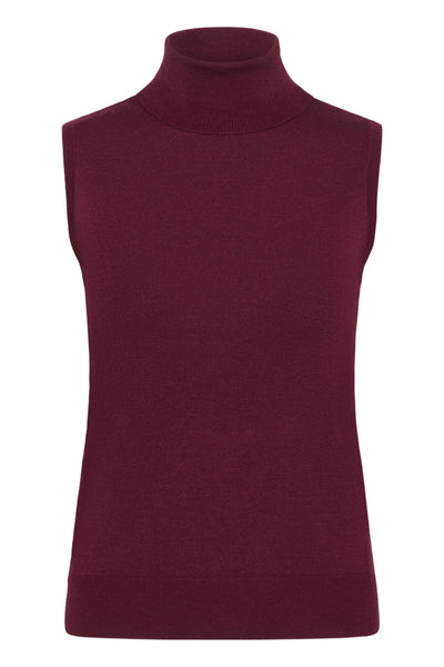 CAMISOLE KAFFE "LIZZA COL" WINDSOR WINE