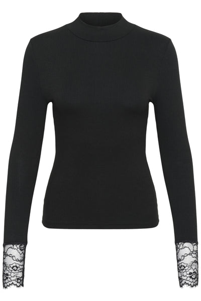 CHANDAIL KAFFE "OMI" BLACK DEEP