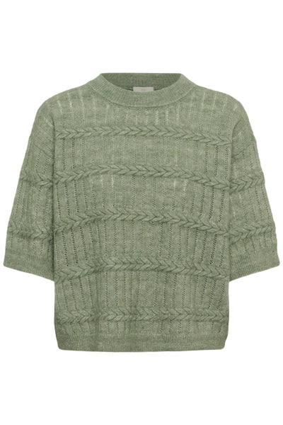 CHANDAIL KAFFE "MONIA PULLOVER" SEA SPRAY MELANGE