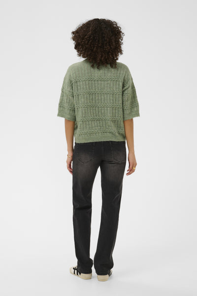 CHANDAIL KAFFE "MONIA PULLOVER" SEA SPRAY MELANGE