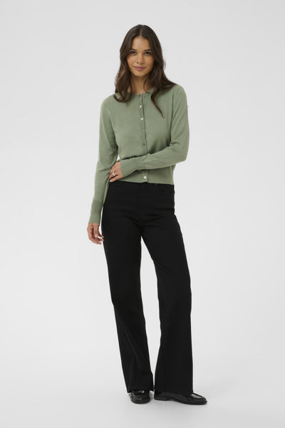 CARDIGAN KAFFE "LIZZA" SEA SPRAY