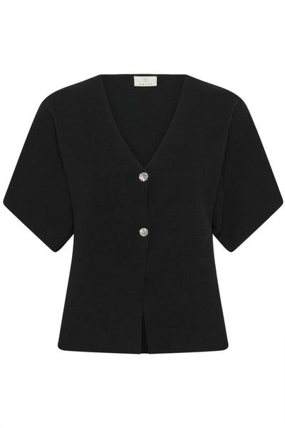 CARDIGAN KAFFE "JESSICA" BLACK DEEP