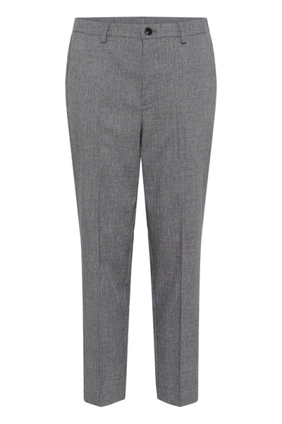 PANTALON  KAFFE "RAMONA CROP" GREY MELANGE